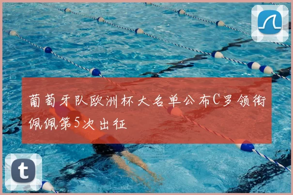 葡萄牙队欧洲杯大名单公布C罗领衔佩佩第5次出征